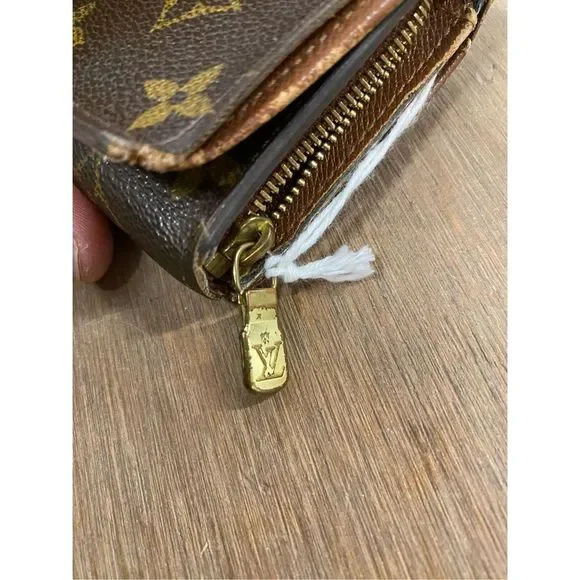 Louis Vuitton 2003 Monogram Porte Monnaie Billets Tresor Wallet- Vintage Burrito